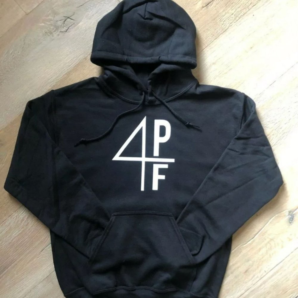 Lil Baby 4PF Hoodie Black (White Design)